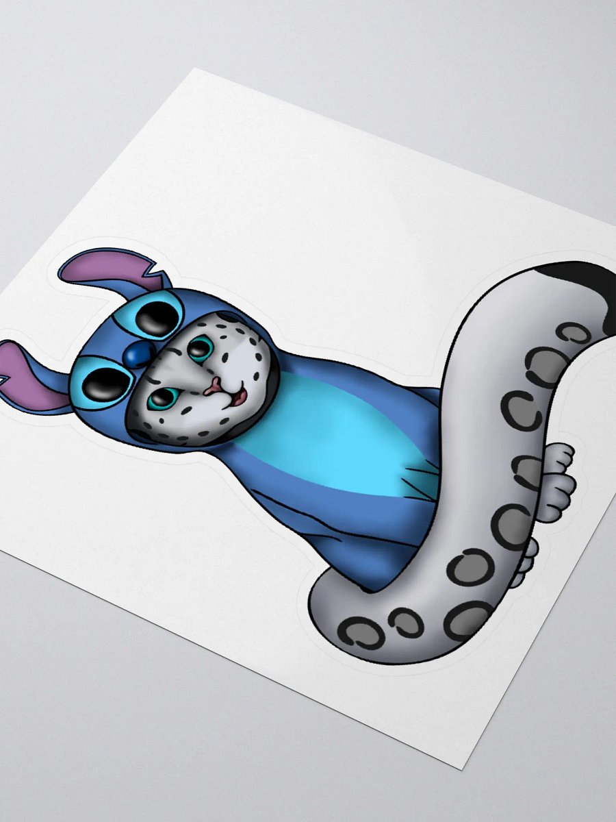 Snow Meow Stitch 2 Sticker product image (7)