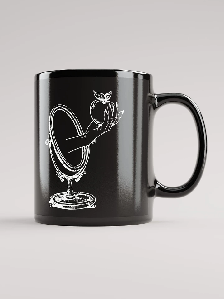 Hand in Mirror 2 Black Mug product image (1)