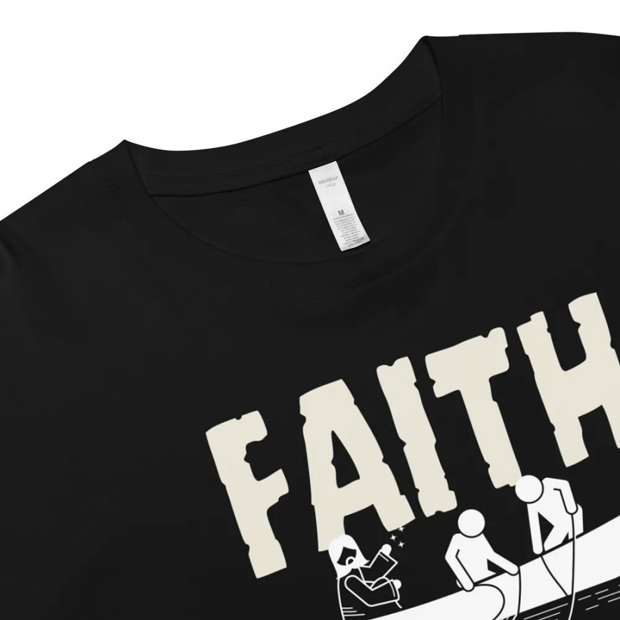 Faith in the Devine oversize Women's premium Crop Top product image (10)