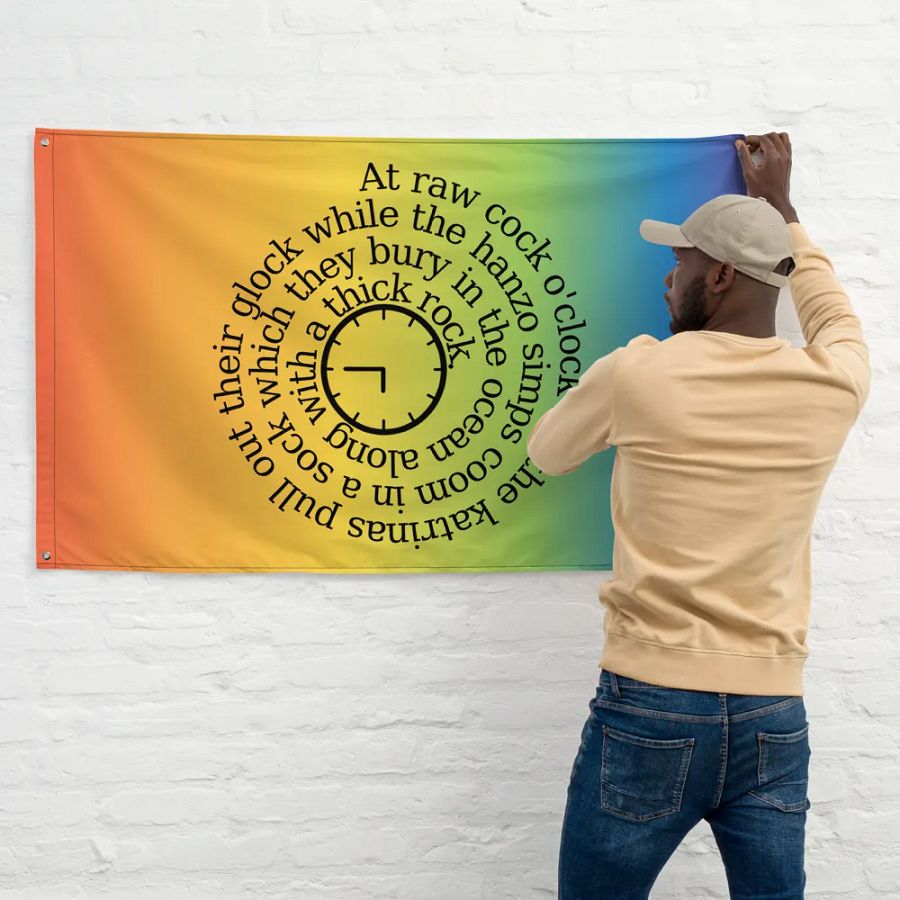 Raw CoC Mafia Flag product image (11)