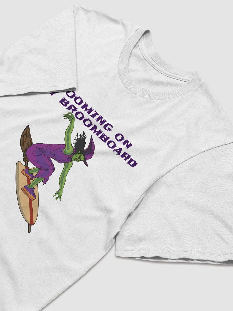 Witch on Broom Board Surfing Tee product image (4)