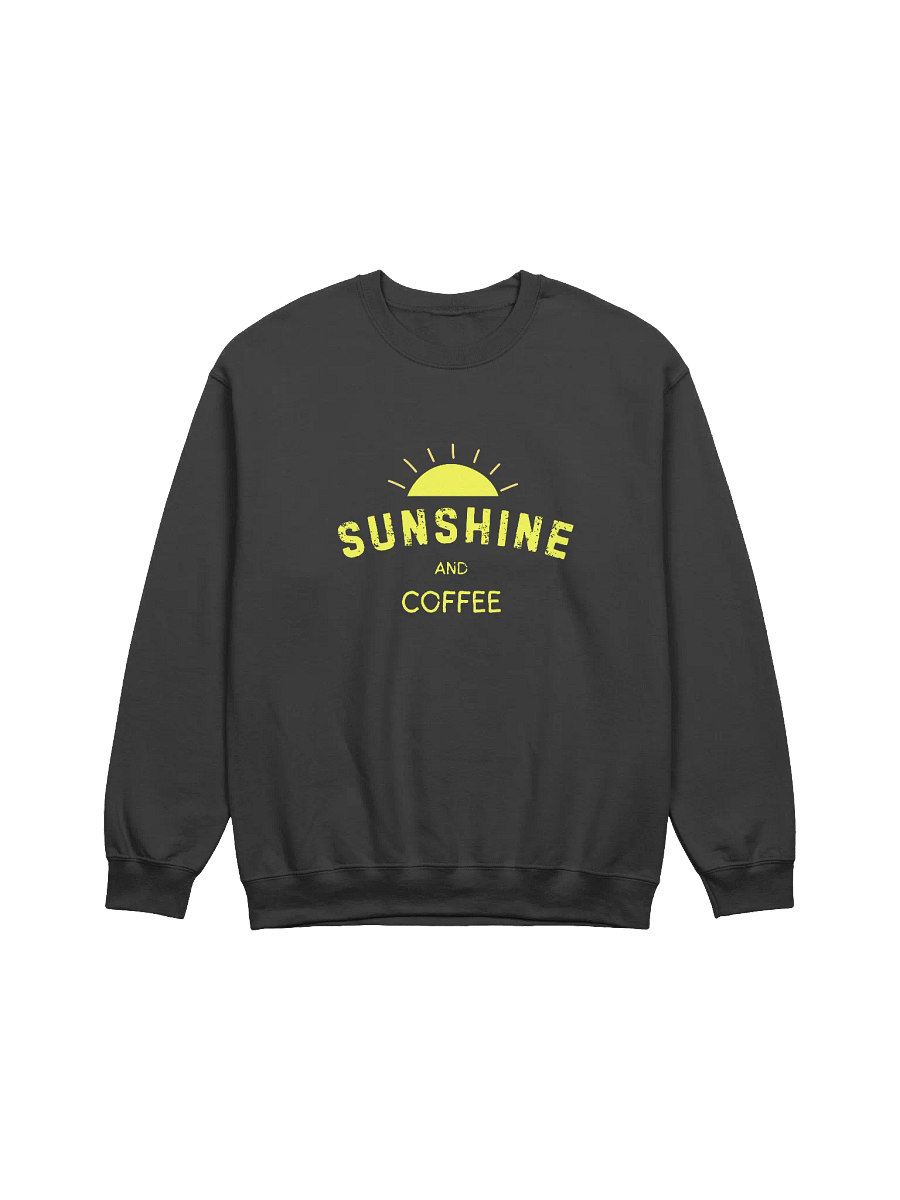 Sunshine And Coffee Crewneck sweatshirt. product image (2)