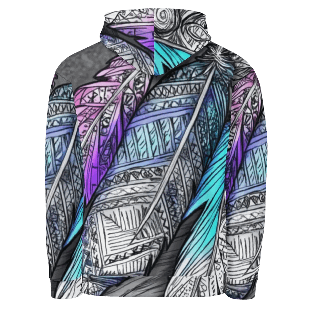 G Feathers, Recycled Unisex Hoodie product image (5)
