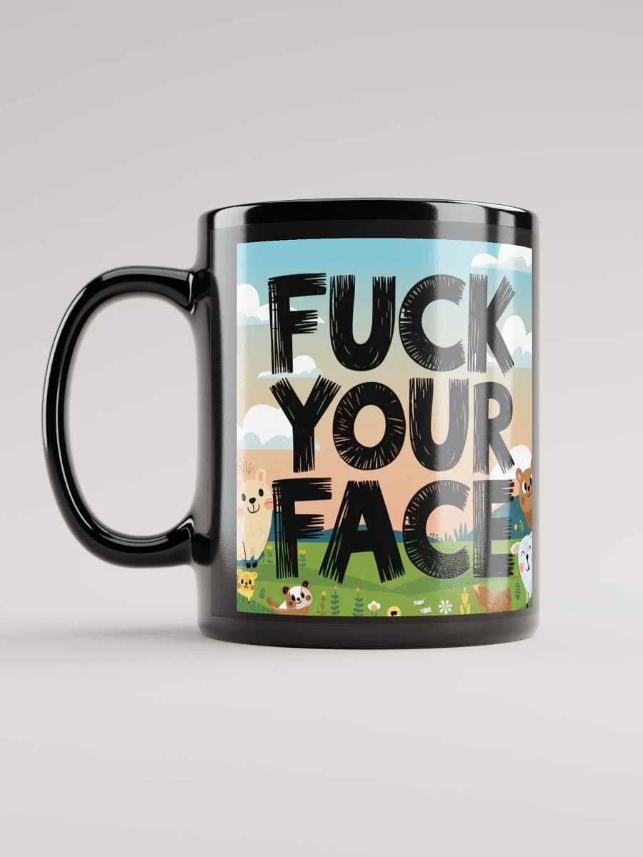 Ur FACE Black Glossy Mug R product image (12)