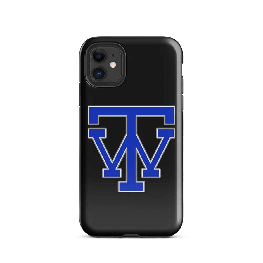 Thomas Walker TW Logo Black iPhone Case product image (2)