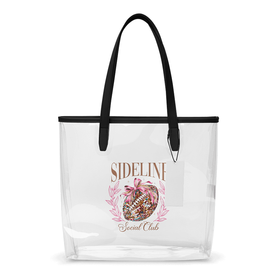 'Sideline Social Club' Clear Tote Bag product image (1)