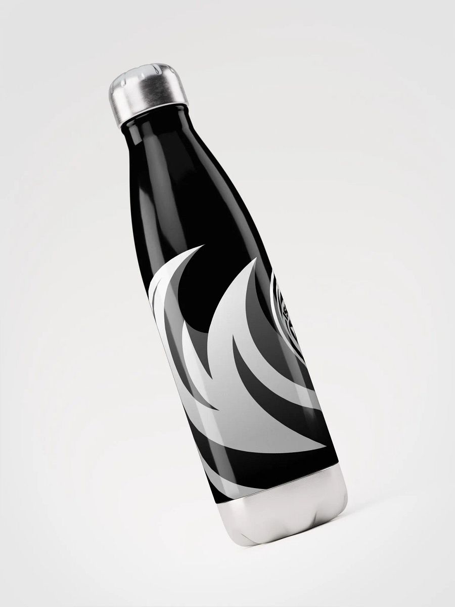 ISOL▲TION — 2024 LOGO — STAINLESS STEEL BOTTLE — B&W product image (5)