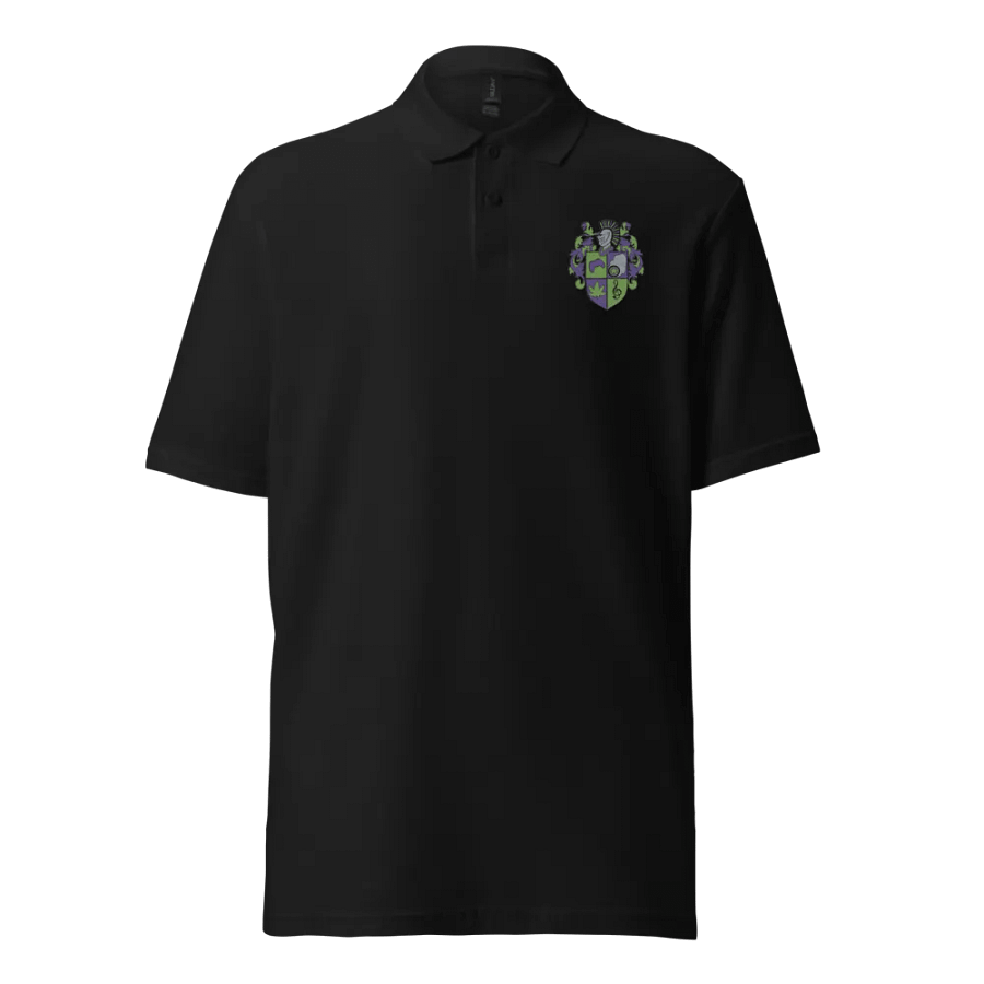 Crest Unisex Pique Polo (Embroidered) product image (1)