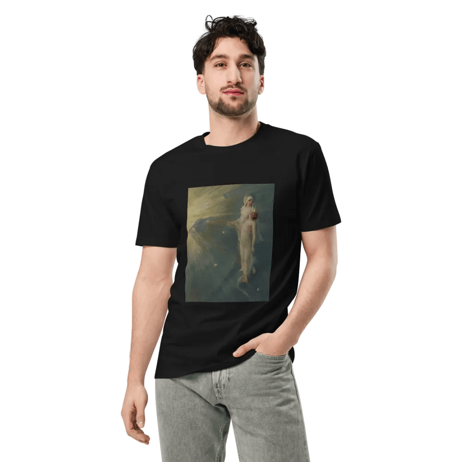 ''Untitled (Cosmic Salvation)'' by Arthur Diehl - Unisex T-Shirt product image (4)