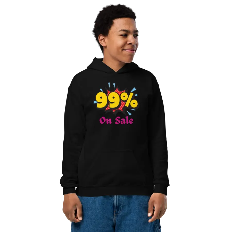 Kids Youth Heavy Blend Hoodie On Sale product image (1)