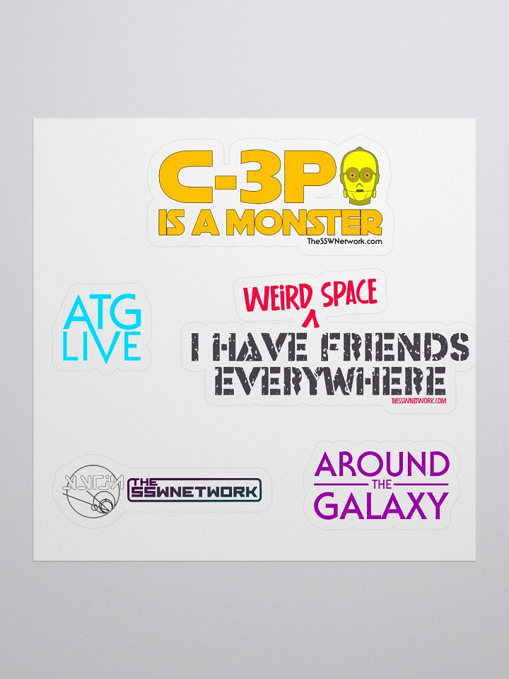 Galactic Sticker Collection product image (1)