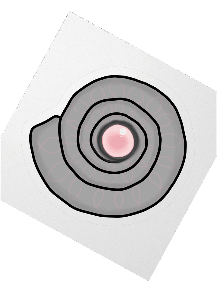 Coil Fossil Sticker product image (4)
