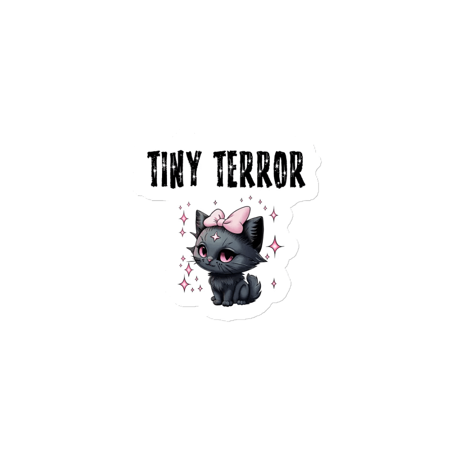 Tiny Terror Die-Cut Magnets - With Words product image (1)