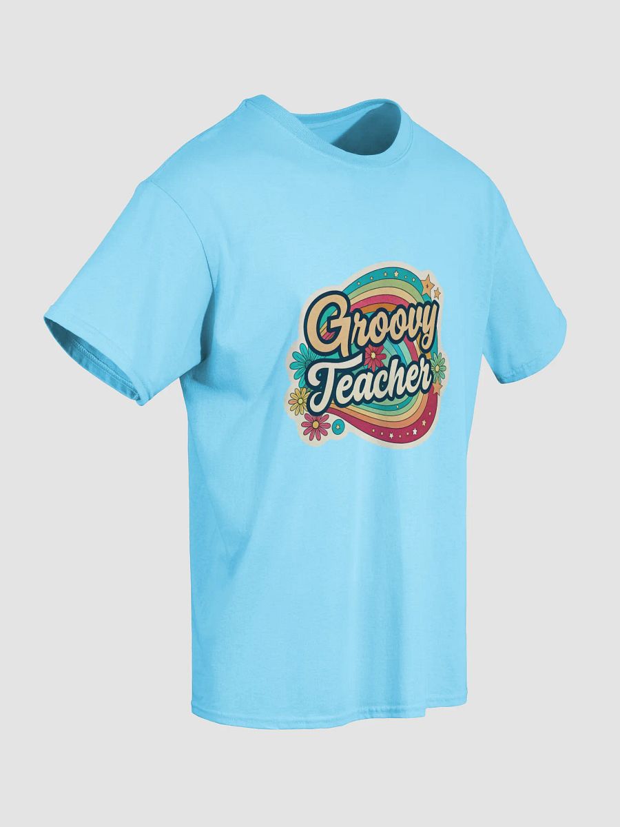 Retro Groove Teacher T-Shirt product image (33)
