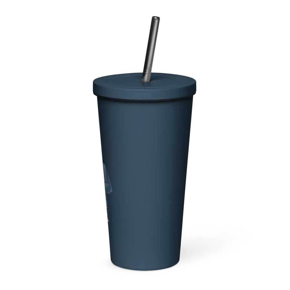 Blue Gorilla Insulated Tumbler with a Straw product image (3)
