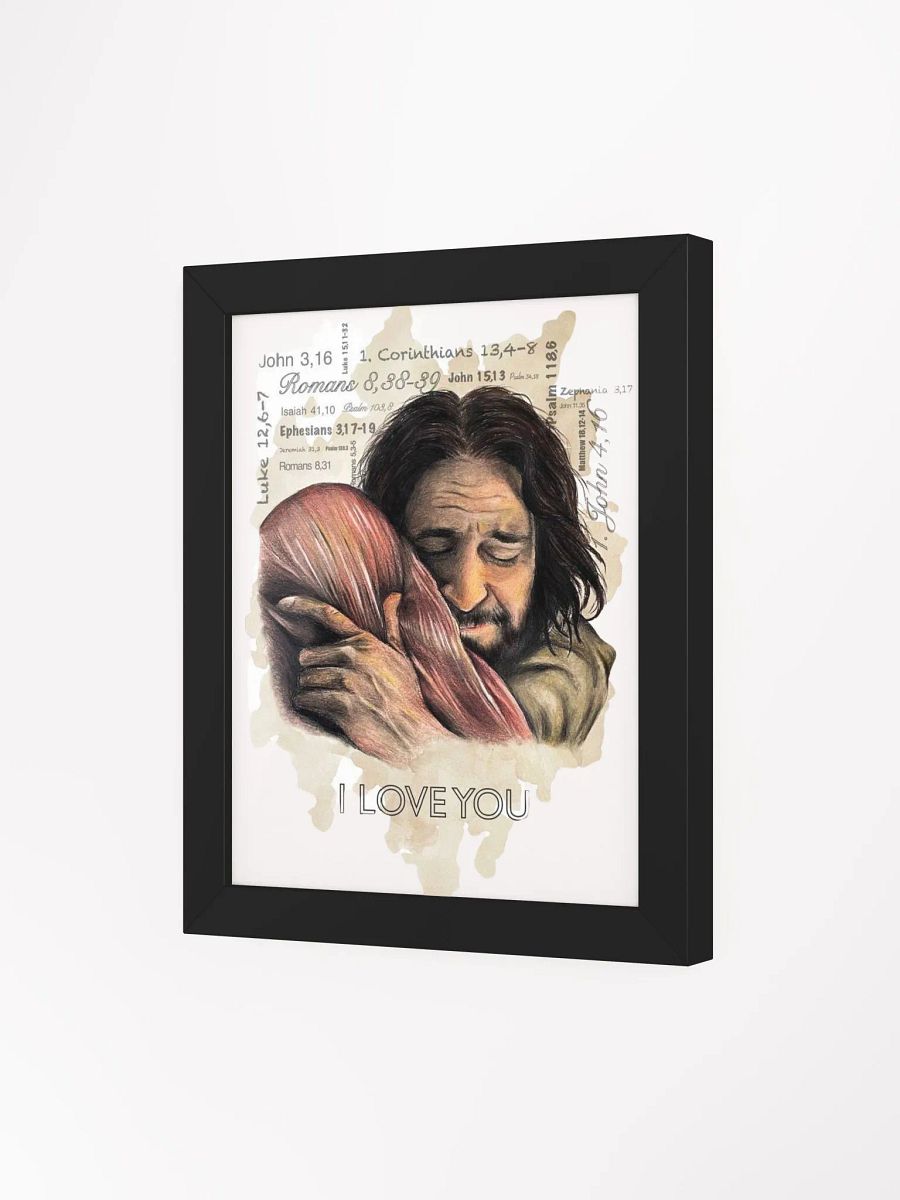 Eternal Embrace Matte wall frame product image (3)