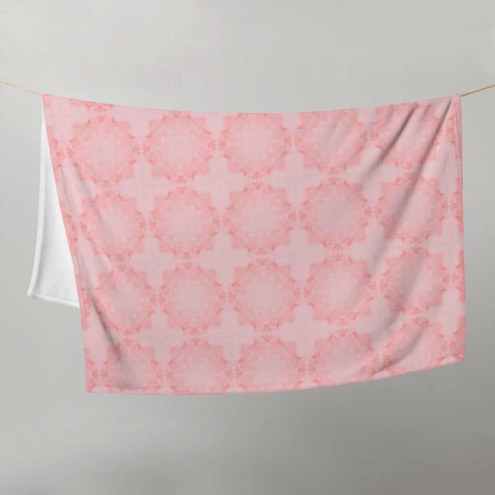 Pink Sunburst Blanket product image (1)