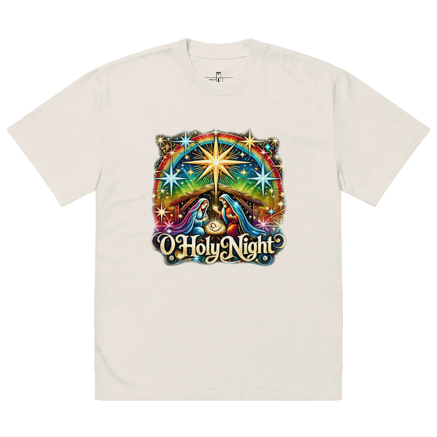 O Holy Night Oversized T-Shirt product image (2)