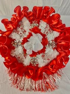 Custom Red Wedding Parasol product image (1)