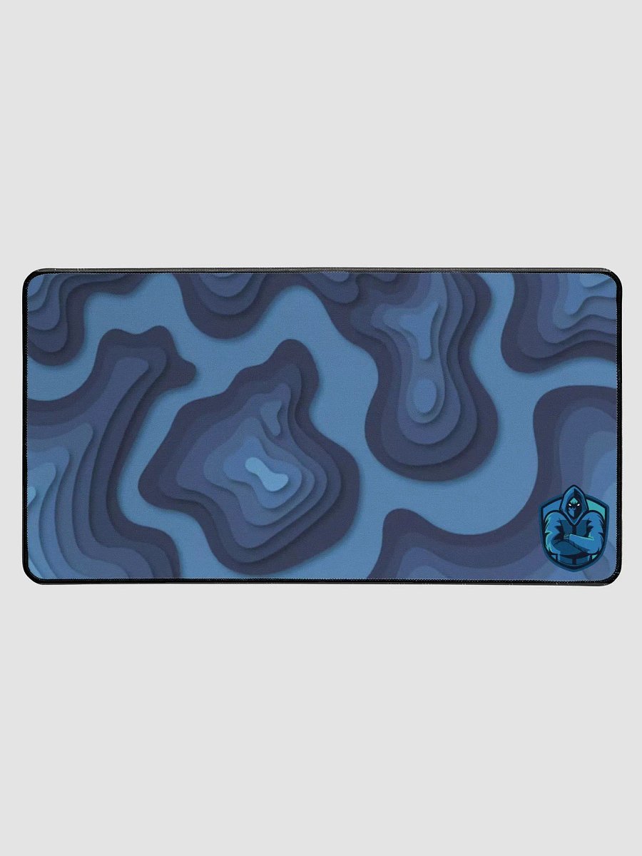Moein'sDigitalDomain blue topo mouse pad product image (1)