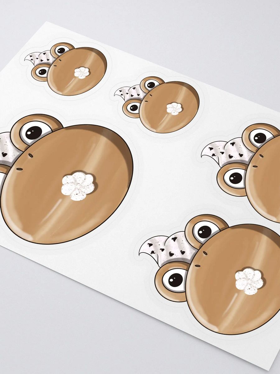 Froggy CreamPuff Stickers product image (3)