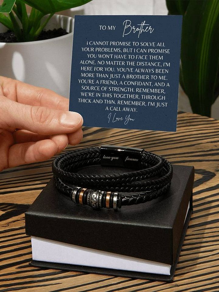 Brother Forever Bracelet - More Than Just A Brother To Me product image (2)
