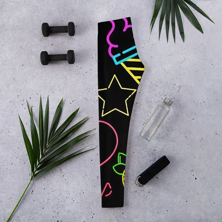 Neon Dreams All-Over Leggings product image (2)