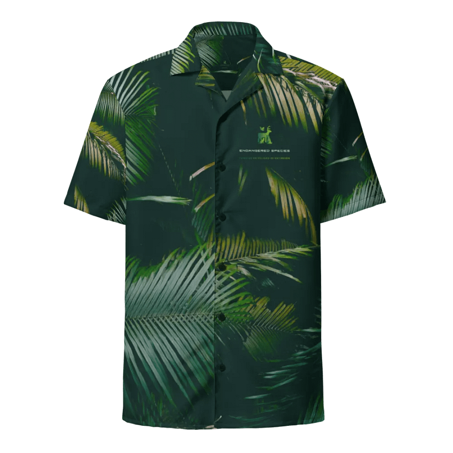 Endangered Species - Mexico - Logo Palm Leaf Hawaiian Shirt product image (2)