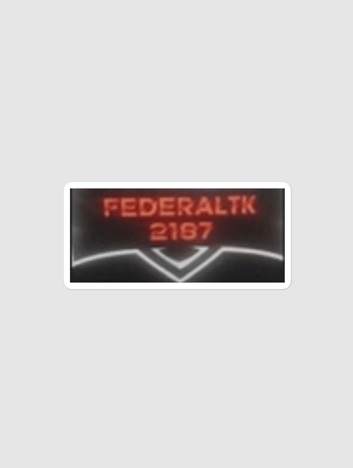 [Federaltk2187] Bubble-free stickers product image (1)