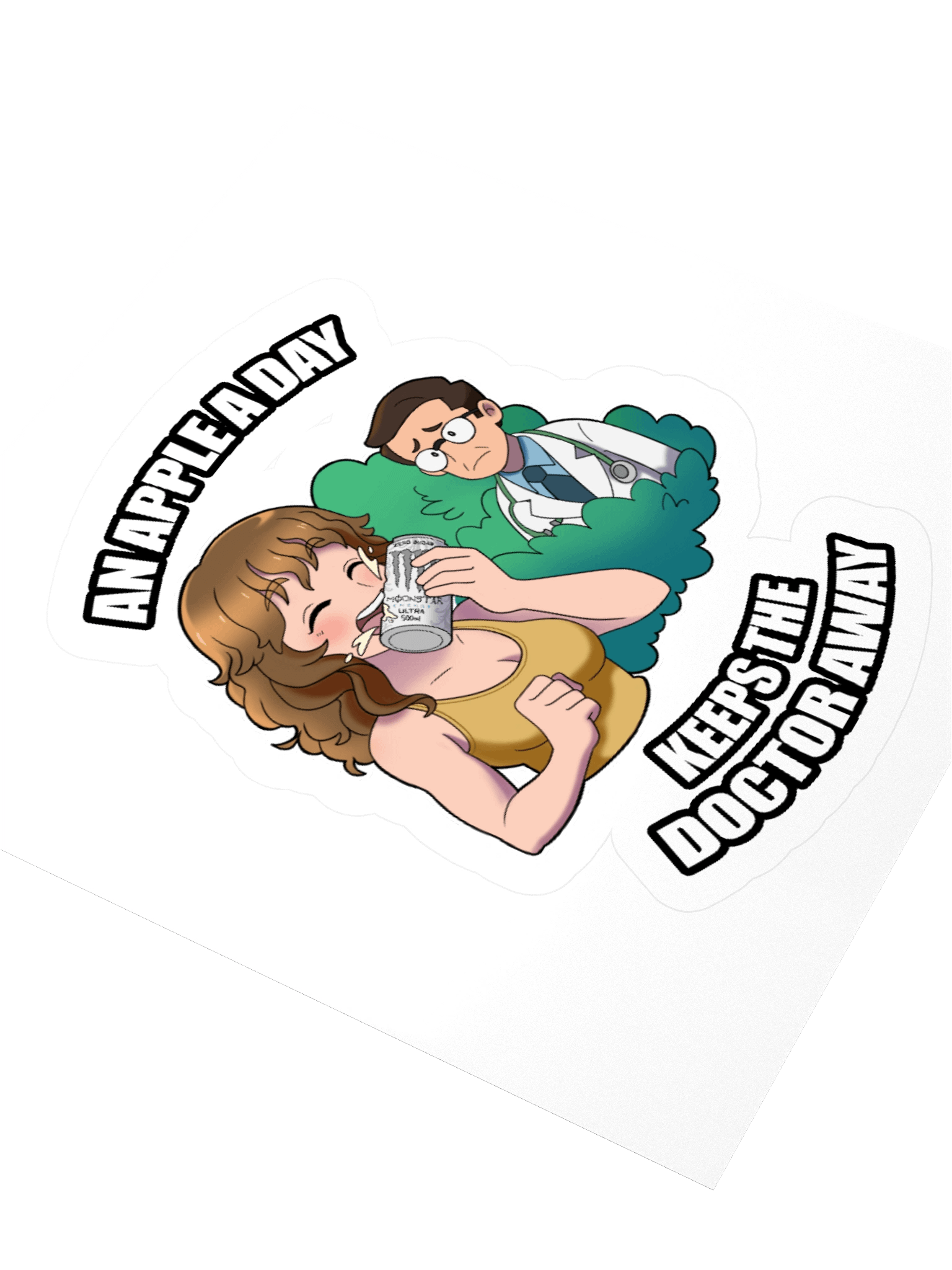 An Apple A Day Sticker product image (3)