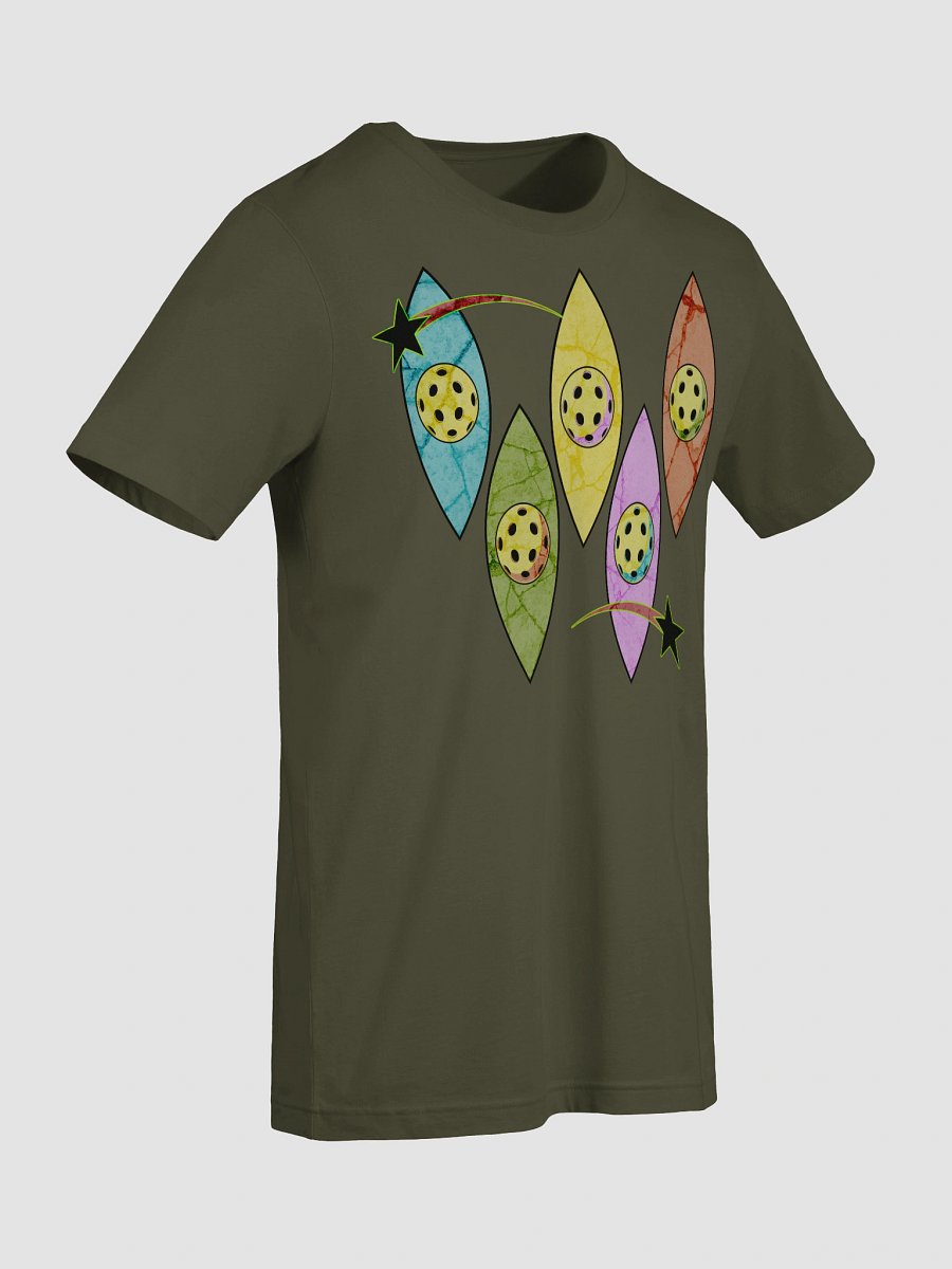 Mid Century Y2K Pickleball Marbled Dreams T-Shirt product image (12)