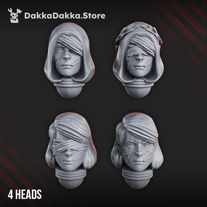 War Sisters Heads product image (1)