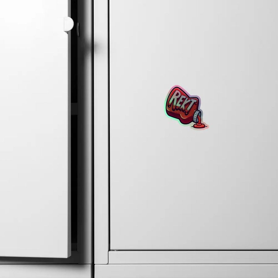 Rekt Holographic Sticker Sheet product image (6)