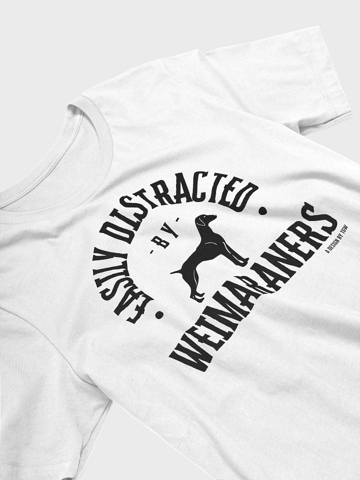 Easily Distracted - Bella+Canvas Supersoft T-shirt product image (22)