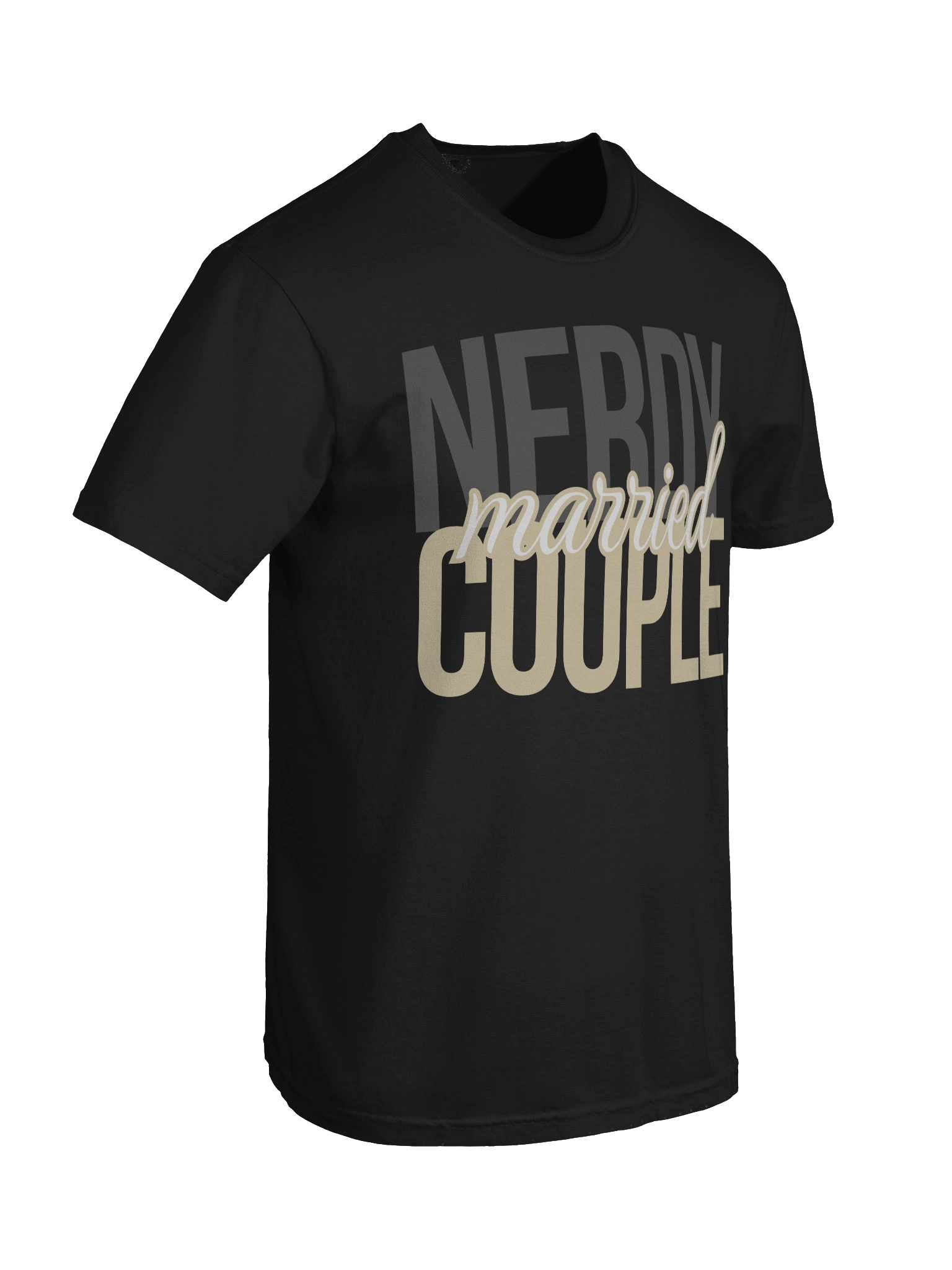 Nerdy Married Couple Graphic Tee product image (8)