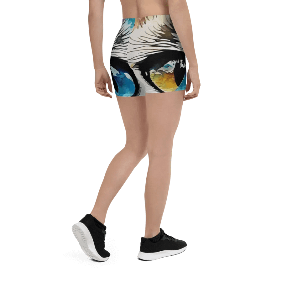 Ethereal Eyes All-Over Print Shorts product image (3)