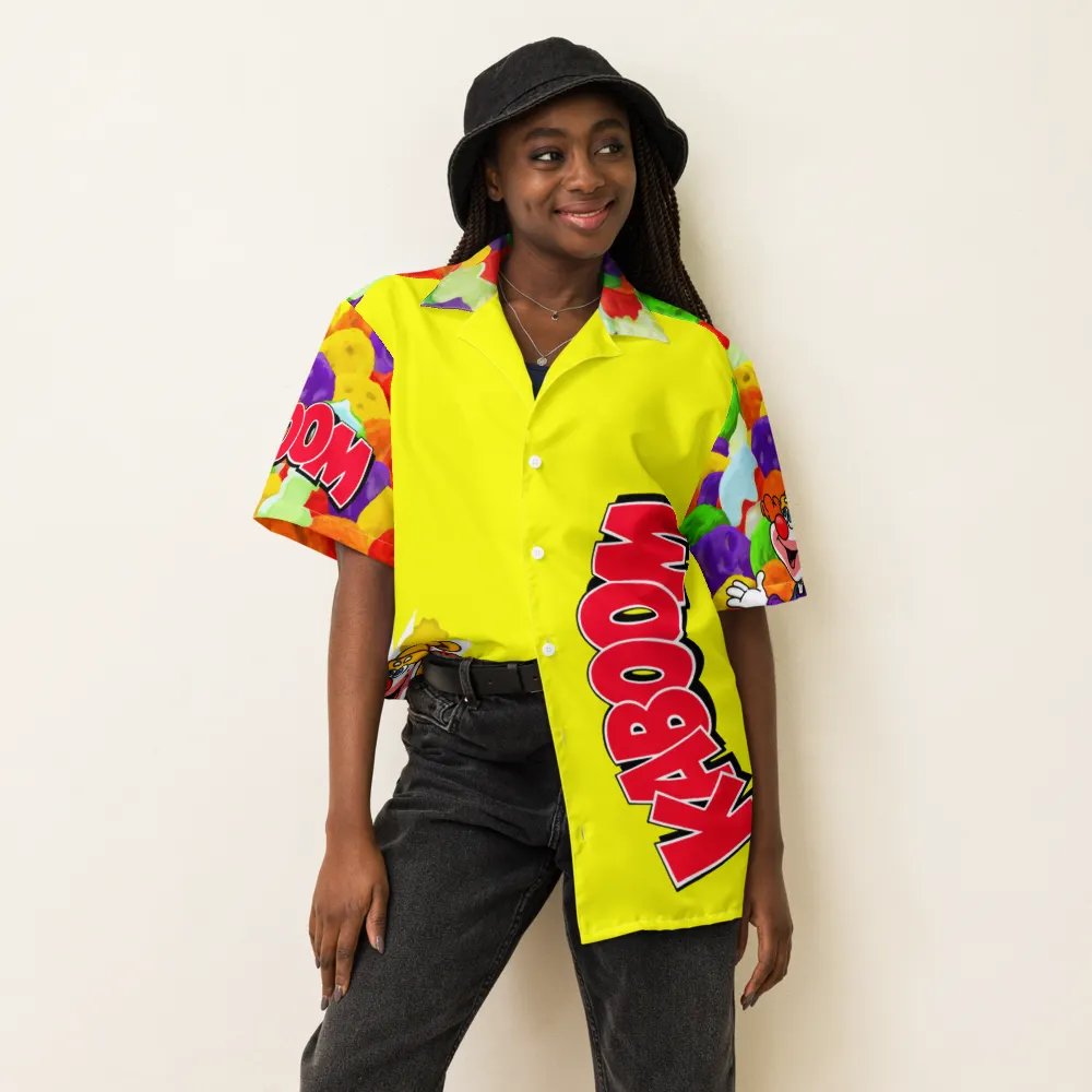 🥣 Saturday Morning Breakfast Kaboom! Hawaiian Button up 🥣 product image (8)