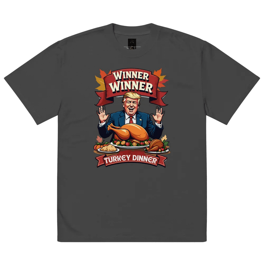 Winner Winner Turkey Dinner Oversized T-Shirt product image (5)