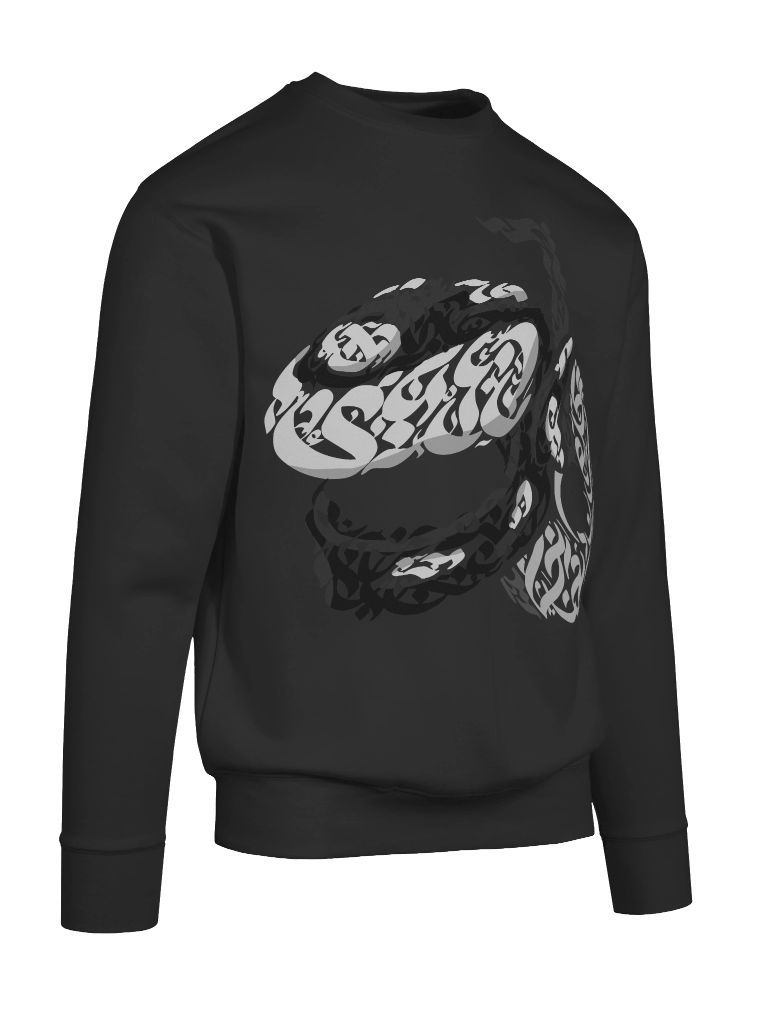 YAD Oud Long Sleeve (Black And White Logo) product image (10)