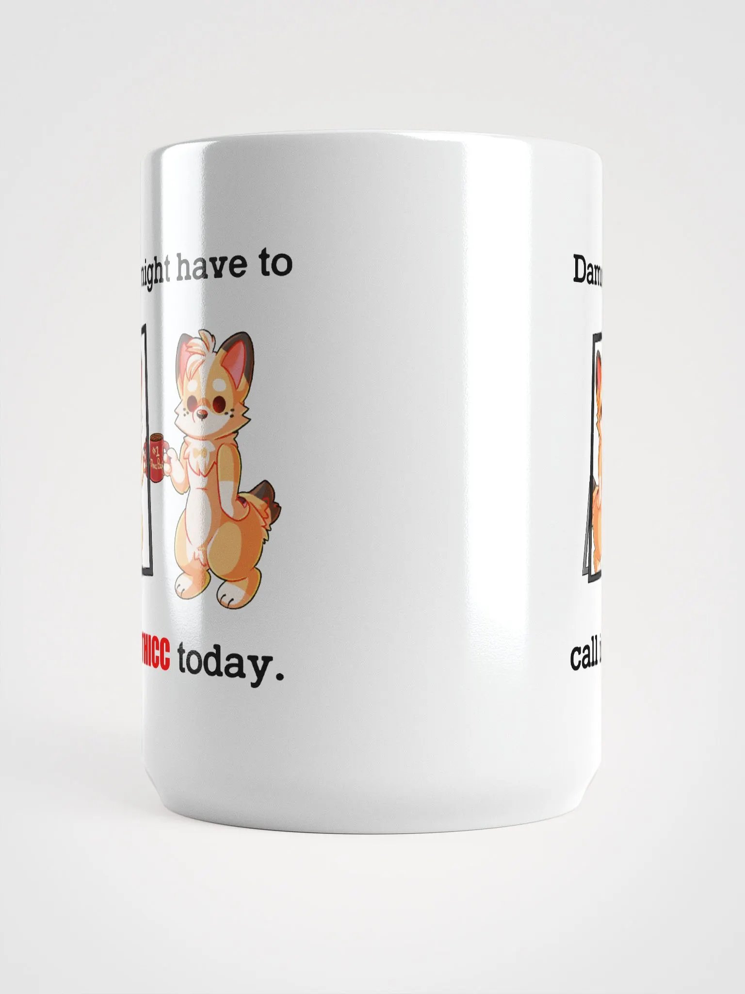 "Call In Thicc" Mug - 15oz product image (5)
