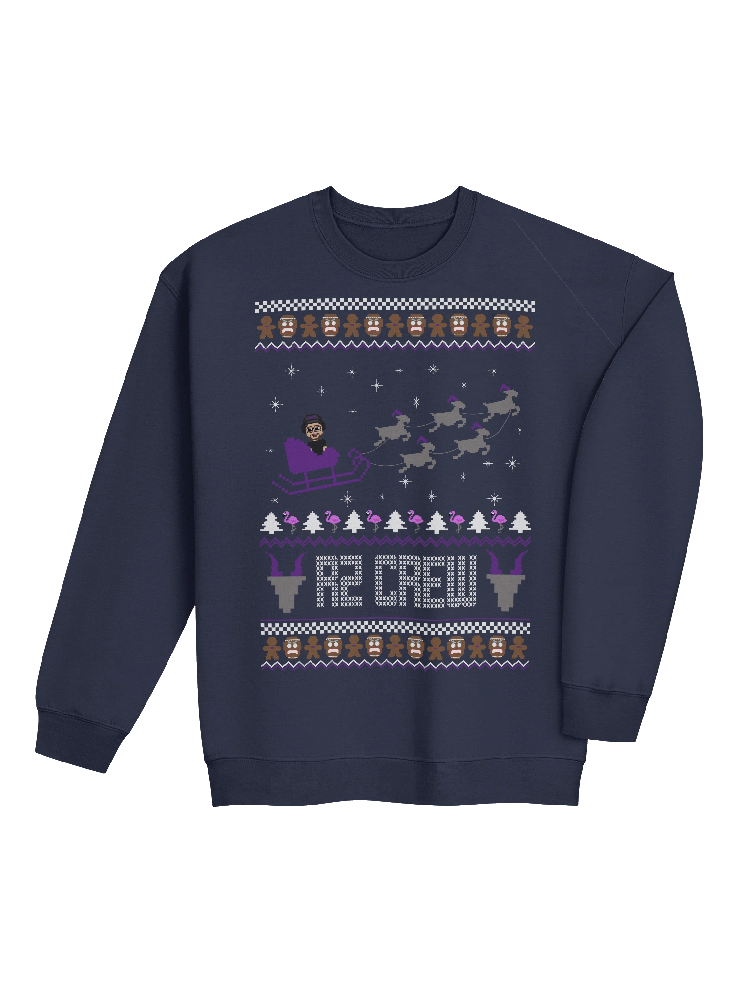 Holiday R2 Sleigh Crewneck Sweatshirt product image (8)