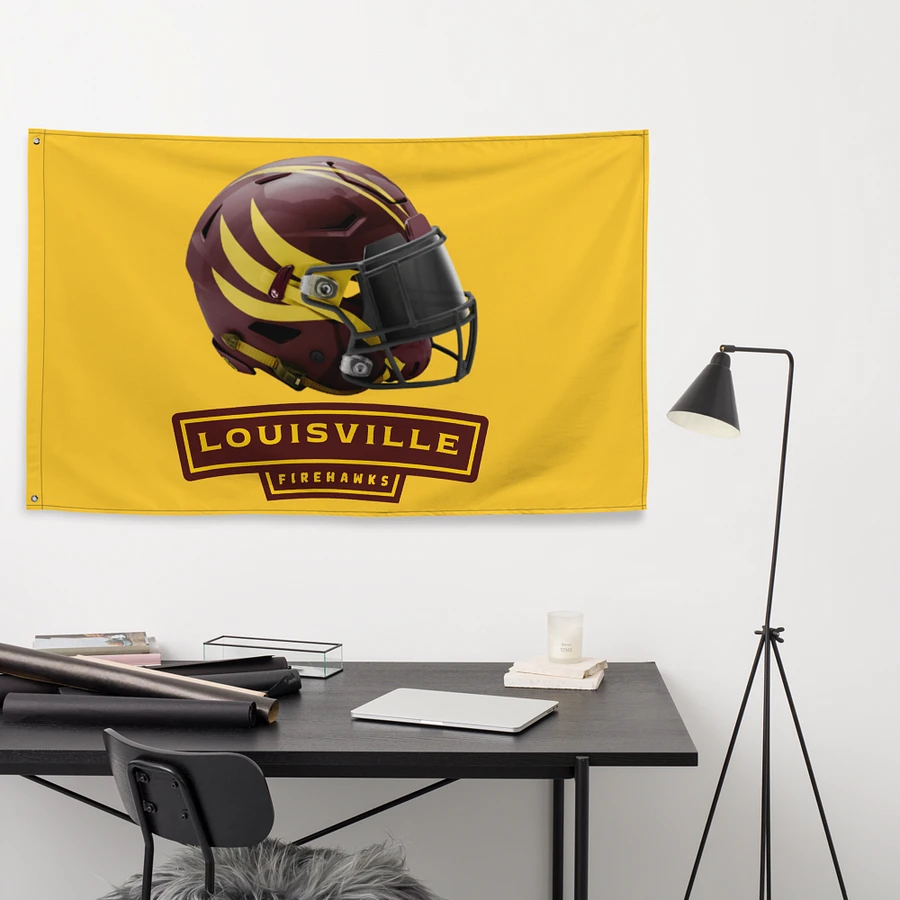 Louisville Firehawks Team Flag product image (9)
