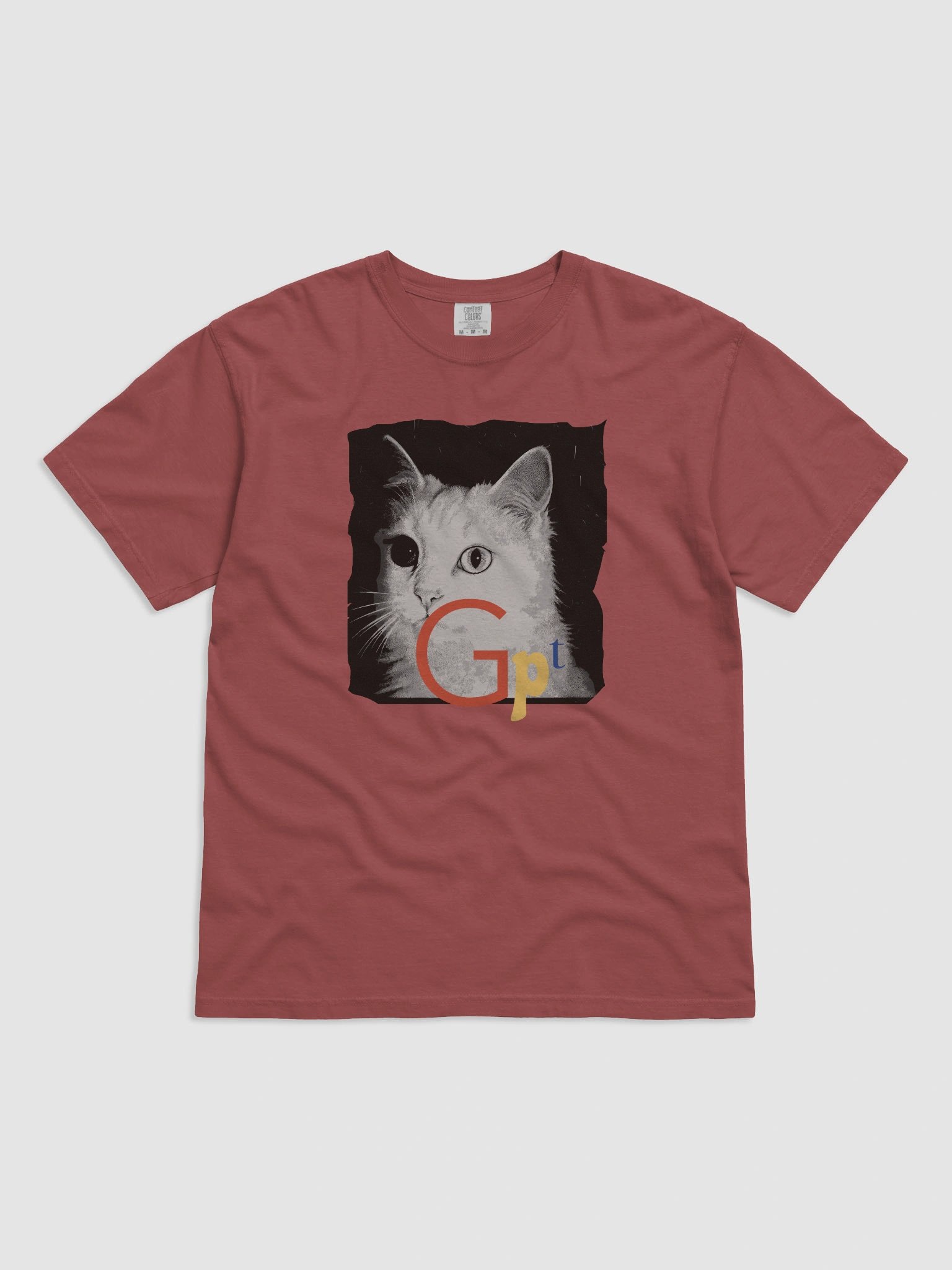 Surreal "Cat-GPT" T-Shirt product image (4)