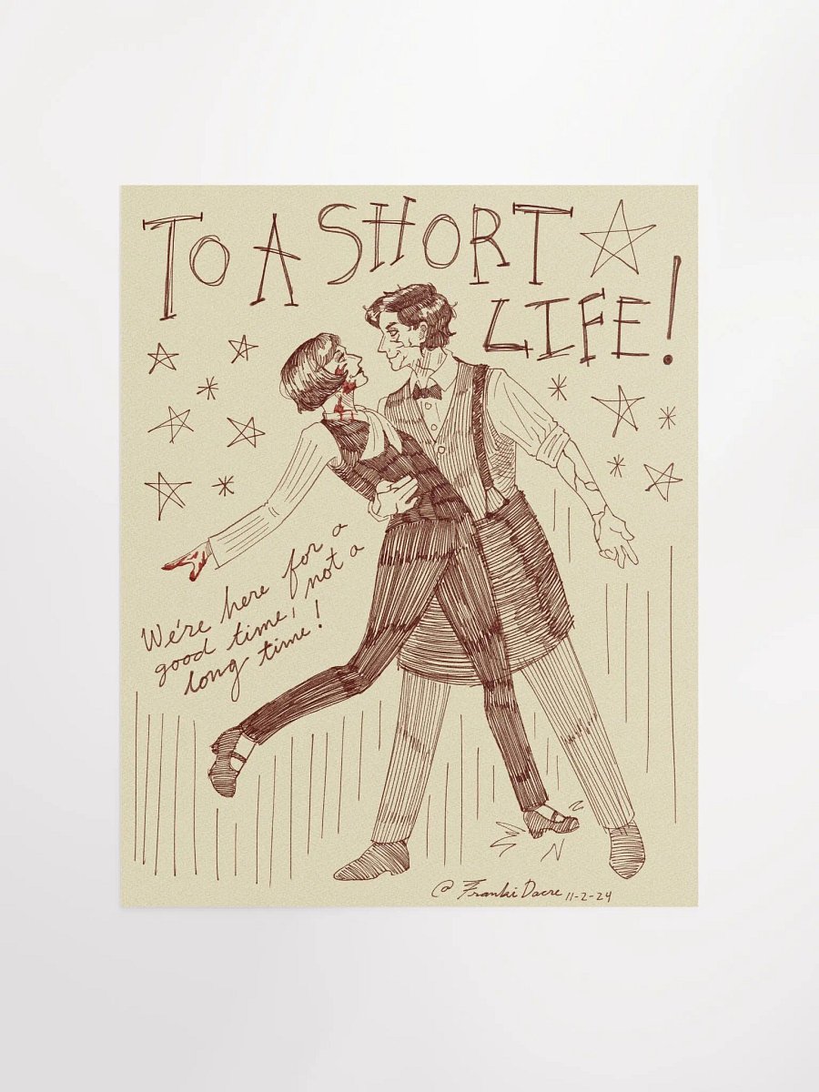 "To a Short Life!" | Eli and Myrtle | KSF 2024 product image (1)