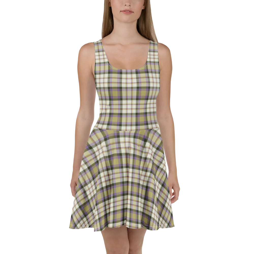 Light FVW Tartan | Skater Dress product image (2)