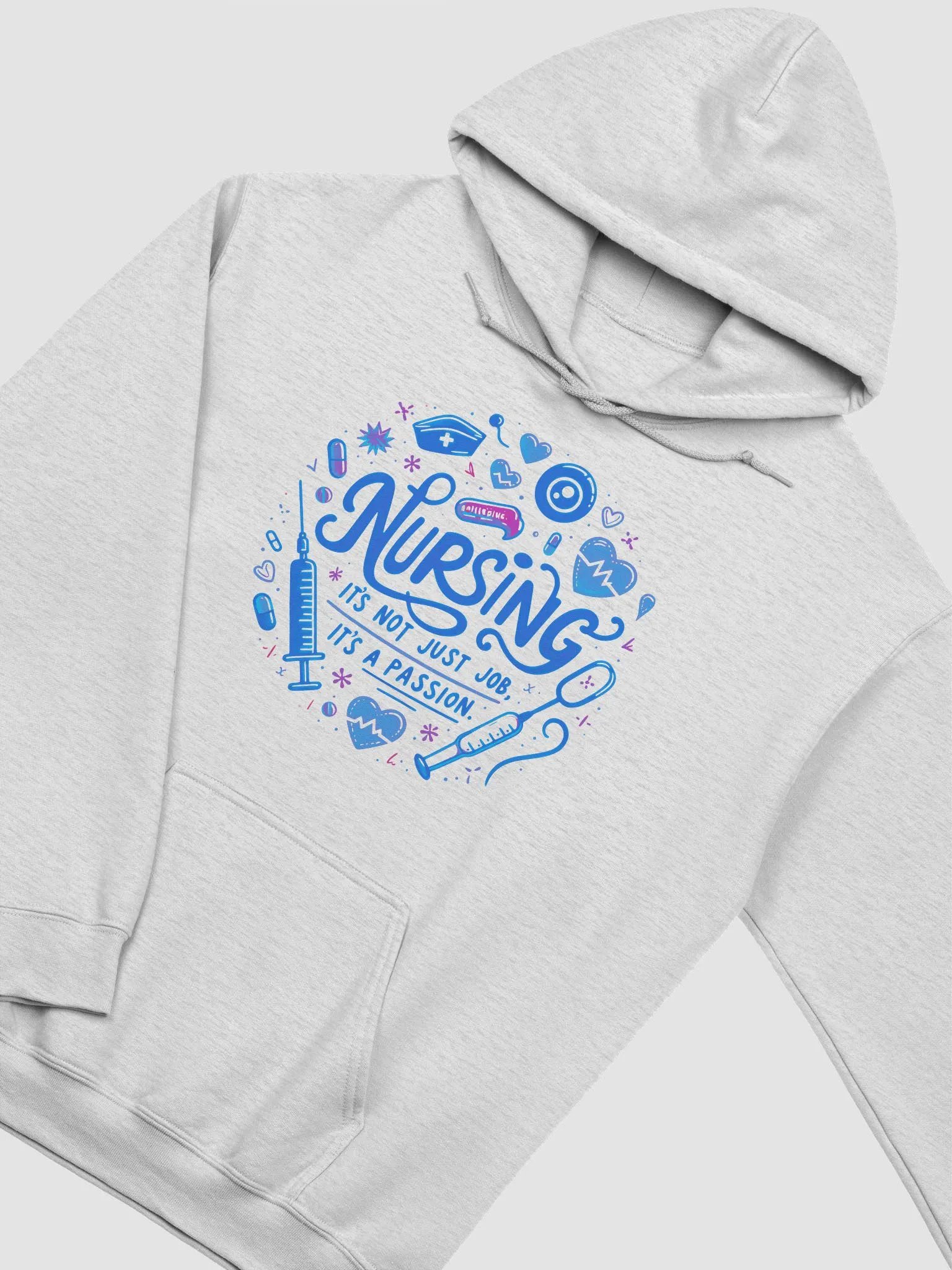Passionate Nursing Icon Hoodie product image (27)