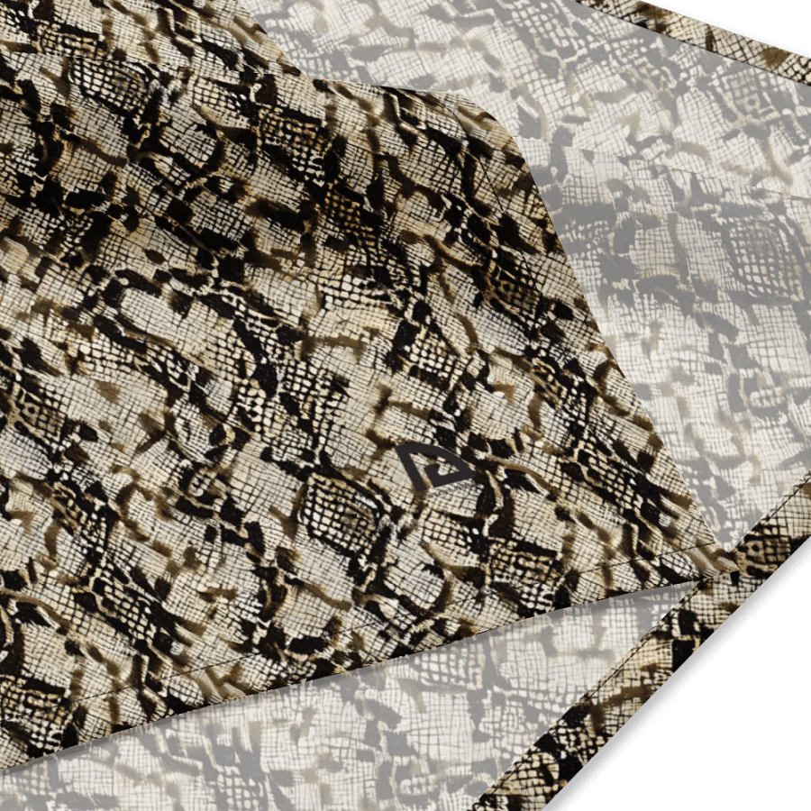 Beige Snake Pattern Bandana product image (4)