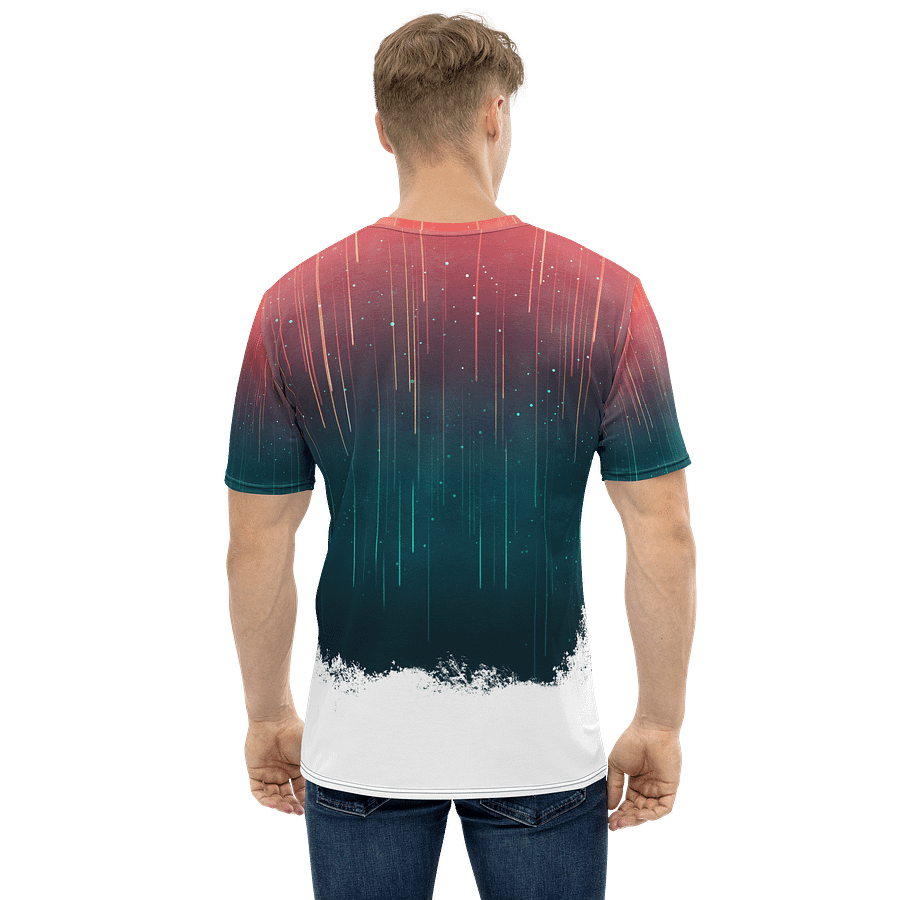 Meteor rain all-over-printed graphic t-shirt product image (2)