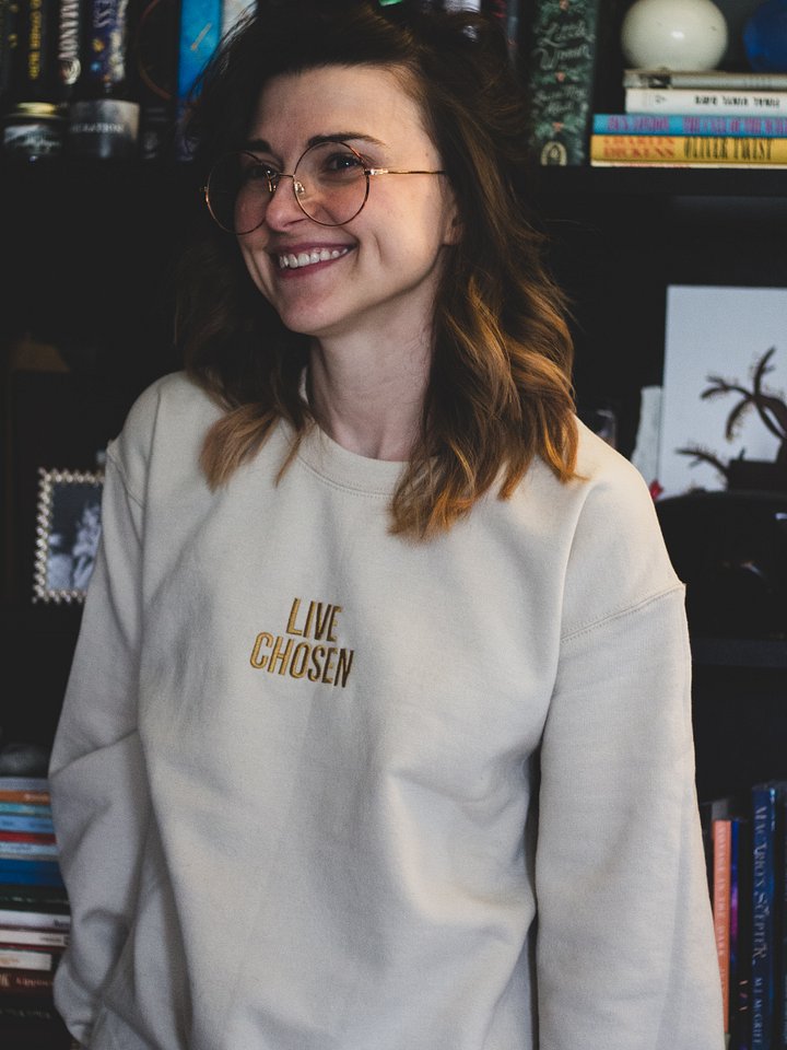 Live Chosen Sweatshirt, Sand product image (1)