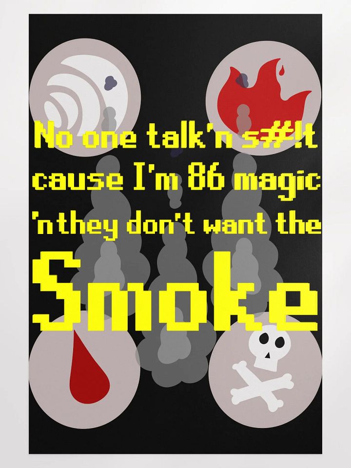Want smoke poster product image (1)